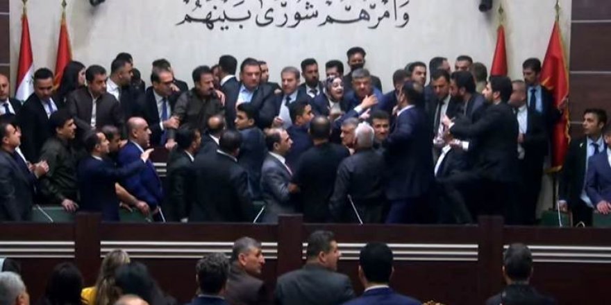 Kürdistan Parlamentosunda gerginlik