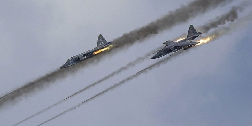 Rus savaş uçaklarından İdlib'e hava saldırısı