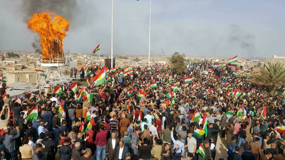 Irak güçleri, Kerkük Newrozunda halka ateş açtı!