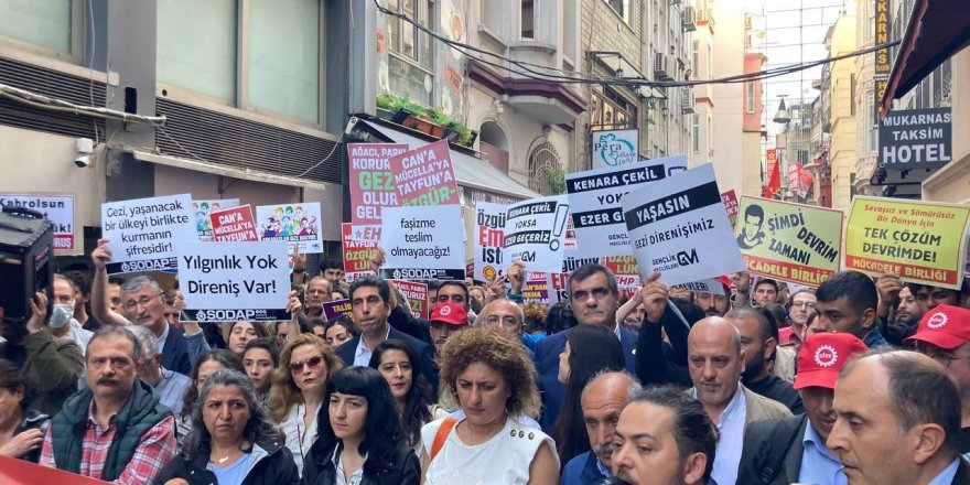 Gezi eylemleri 10 yaşında: Yaşamını yitirenler Taksim'de anıldı; 59 kişi gözaltında