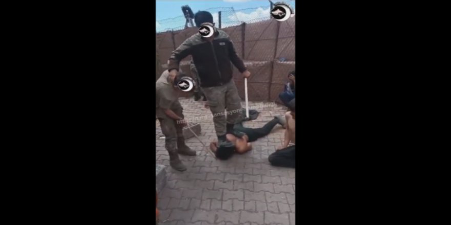 Asker üniformalı kişilerin mültecileri darp ettiği videoya tepkiler: TSK ve Jandarma sessiz