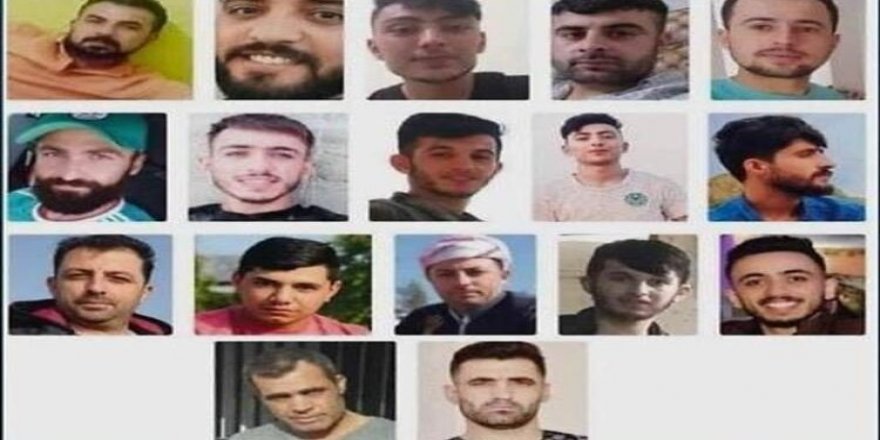 18 Kürt mülteciden 4 aydır haber yok