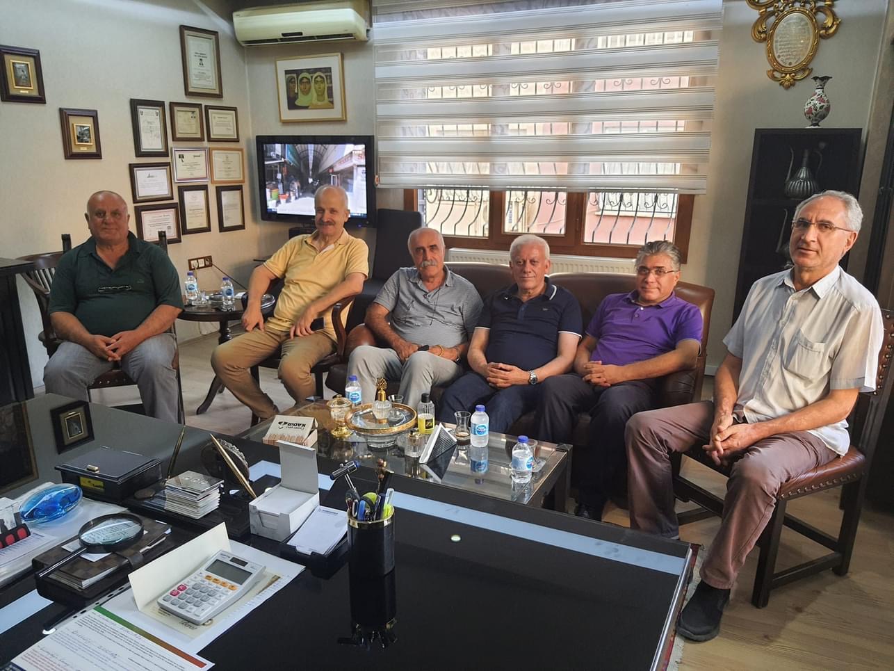 PAK ve TDK-TEVGER Heyeti Diyarbakır’da GÜNSİAD Başkanı'nı Ziyaret Etti