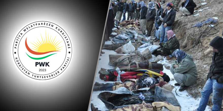 PWK: Roboski Katliamını Unutmadık, Unutmayacağız