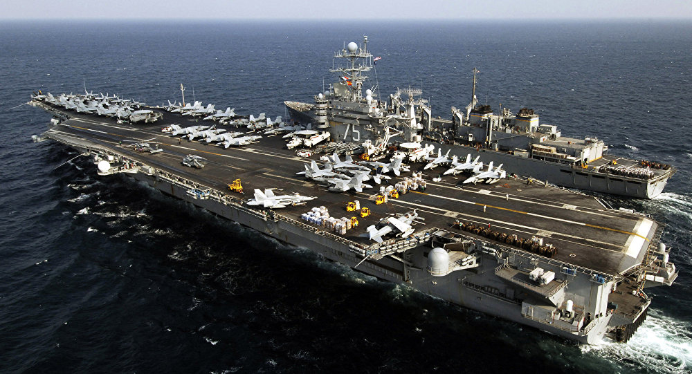 ABD donanması Akdeniz yolunda