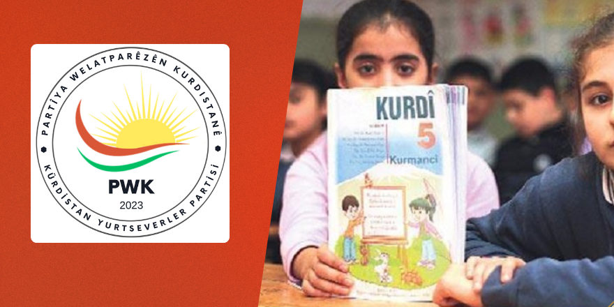 PWK: Kürt ailelerini çocuklarını Kürtçe seçmeli derse kaydetmeye çağırıyoruz