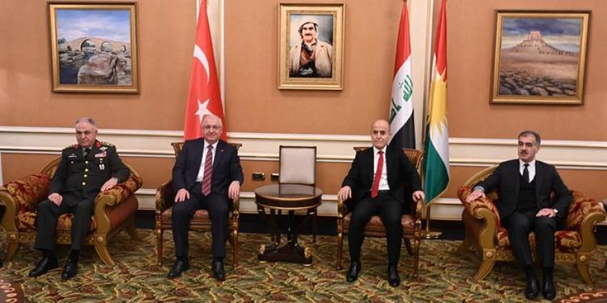 Türkiye Milli Savunma Bakanı Güler Erbil’de