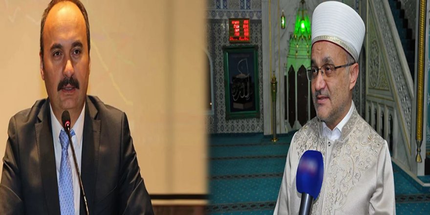 Vali namazda azarladı, müftü istifa etti