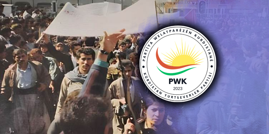 PWK: Güney Kürdistan Başkaldırısının 33.Yıldönümü Kutlu Olsun