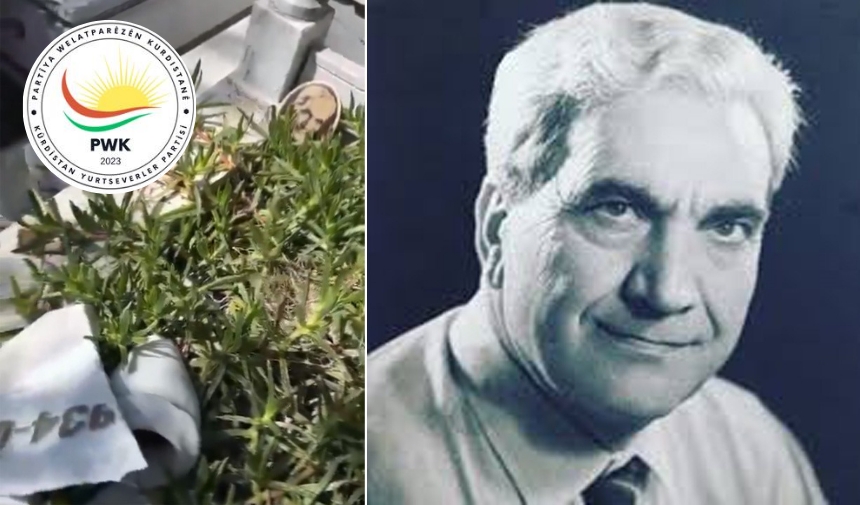 PWK: Yurtsever Kürt avukat Medet Serhat’ın mezarına yapılan saldırıyı kınıyoruz