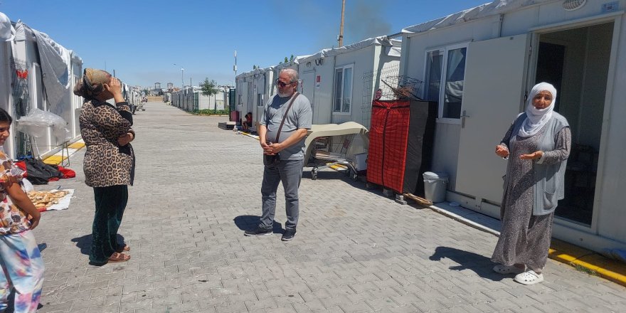 Diyarbakırlı depremzedeler, konteynır kentten çıkarılıyor