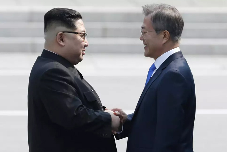 Kuzey Kore ile Güney Kore liderleri ortaklığa imza attı