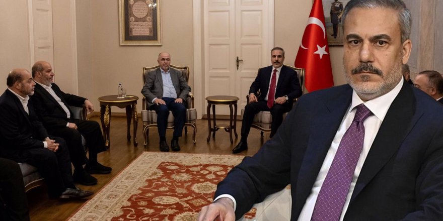 Hakan Fidan, Hamas yöneticileriyle görüştü