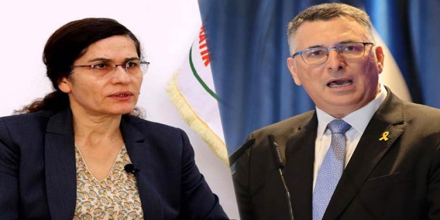 İsrail Dışişleri Bakanı Saar, İlham Ahmed ile görüştü