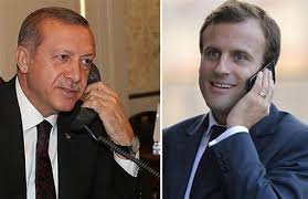 Erdoğan'la Macron Suriye'yi görüştü
