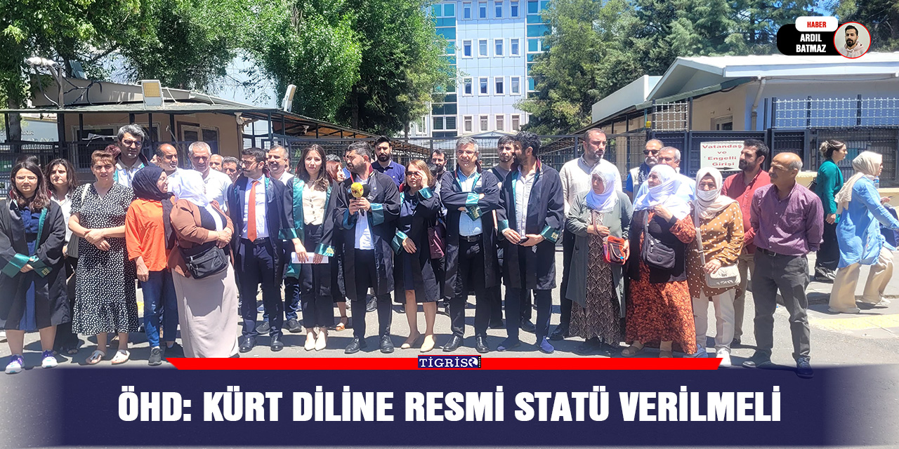 ÖHD: Kürt diline resmi statü verilmeli