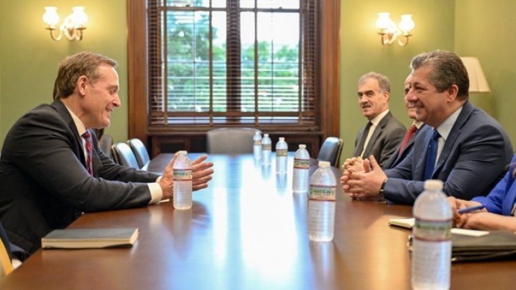 Başbakan Barzani ve Senatör Budd’dan ‘Kürdistan’ın statüsüne saygı’ mesajı