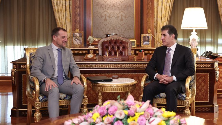Neçirvan Barzani ile Fransa’nın Erbil Konsolosu Ortadoğu’daki gelişmeleri görüştü
