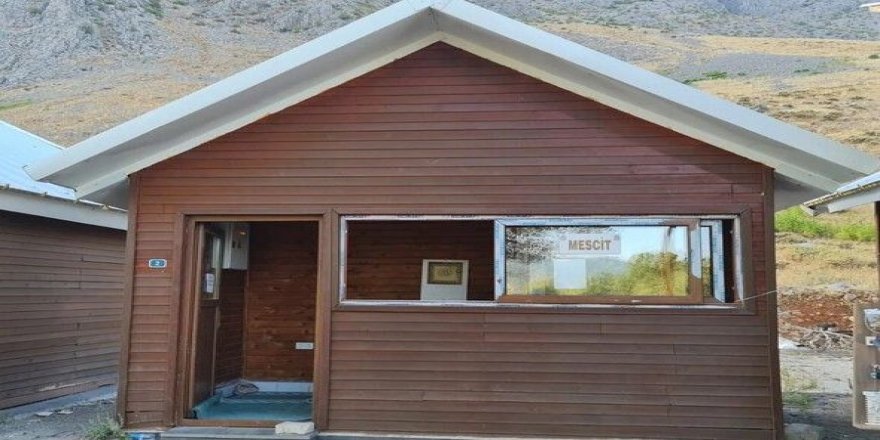 Valilik kararıyla Munzur Gözeleri'ne mescit