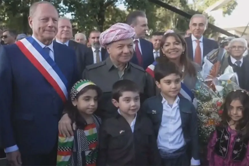 Paris’te 'Peşmerge Caddesi' Açıldı