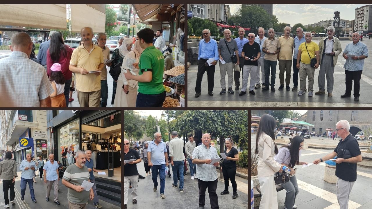 PWK Üyeleri Bugün De Diyarbakır Sokaklarında Halka Bildiri Dağıttılar