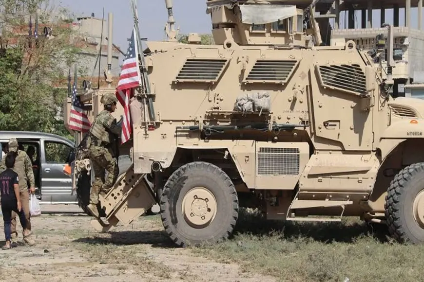 Deyrezzor'da DSG ile ortak devriye sırasında ABD konvoyuna saldırı