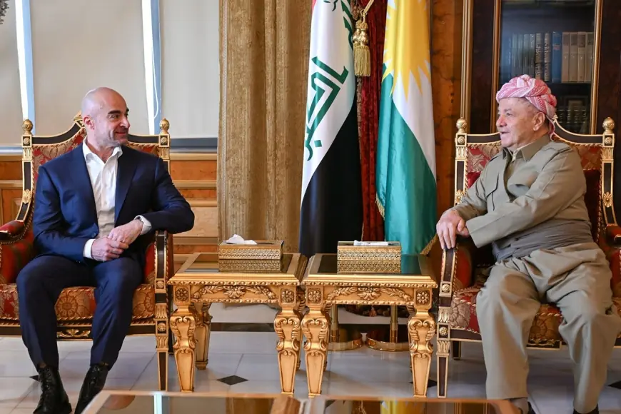 Başkan Barzani ve Bafıl Talabani Pirmam'da görüştü