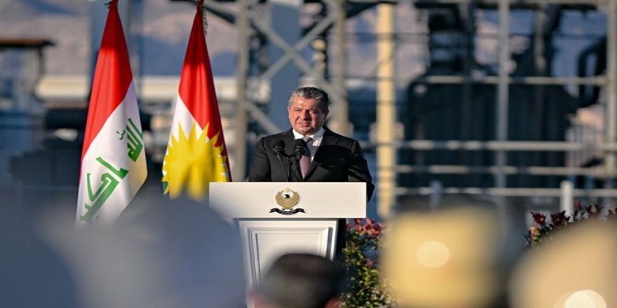 Erbil-Duhok doğalgaz boru hattı açıldı: Başbakan Mesrur Barzani'den önemli mesaj