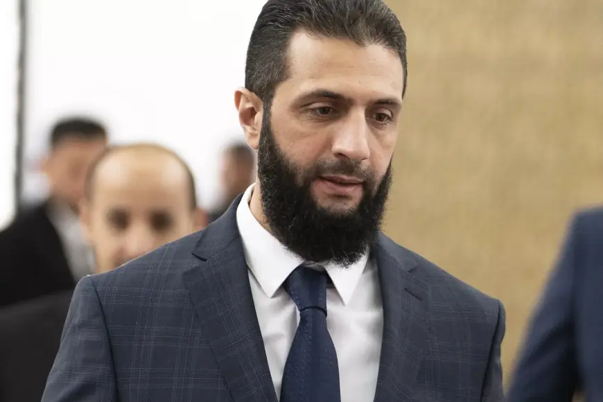 Ahmed Şara, 1946’dan bu yana Washington’u ziyaret eden ilk Suriye lideri