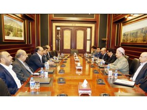 Fetih ve Yasa Devleti'nden Başkan Mesut Barzani'ye ziyaret