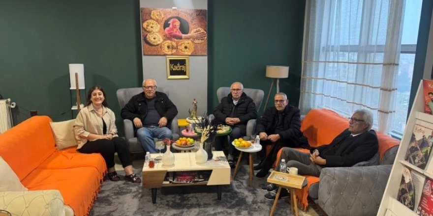 PWK Batman il yönetimi Kadraj Dergisini ziyaret etti