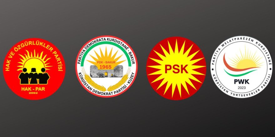 HAK-PAR, PDK-BAKUR, PSK, PWK’den Diyarbakır'da Basın Toplantısı