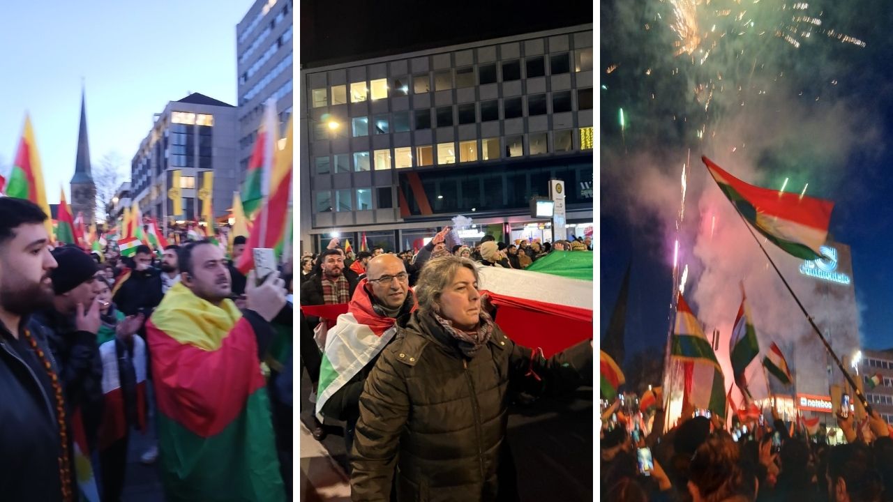 Dortmund’da Rojava İçin Kitlesel Öfke Mitingi ve Yürüyüşü:  Kürt Halkından Soykırıma Karşı Açık Tavır