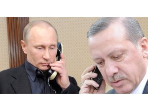 Erdoğan-Putin arasında telefon görüşmesi