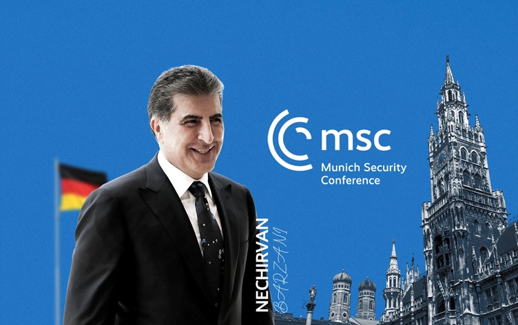 Neçirvan Barzani Münih Güvenlik Konferansı için Almanya’da