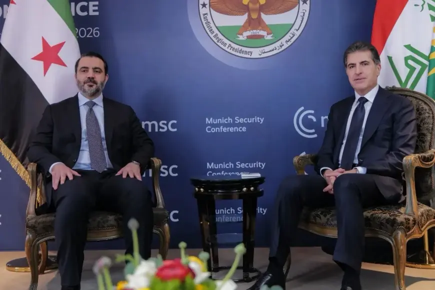 Neçirvan Barzani ile Şeybani Münih’te bir araya geldi