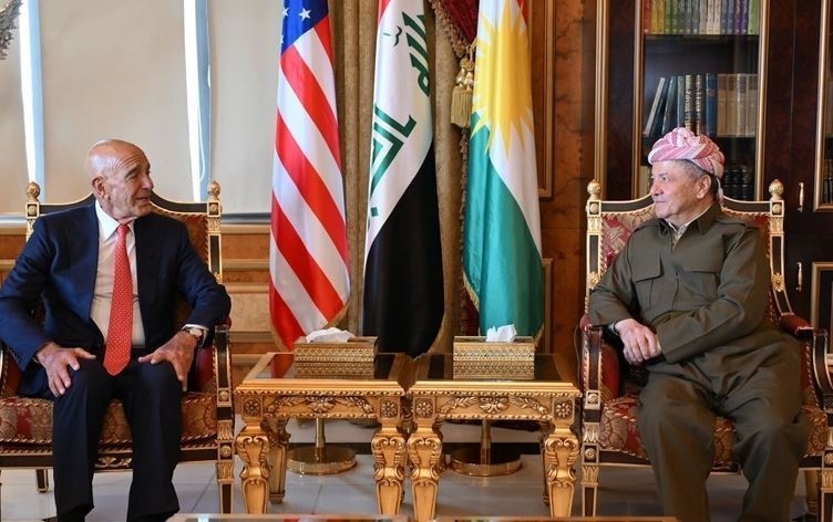 ABD’den Kürdistan’a destek mesajı: Başkan Barzani ve Tom Barrack telefonda görüştü