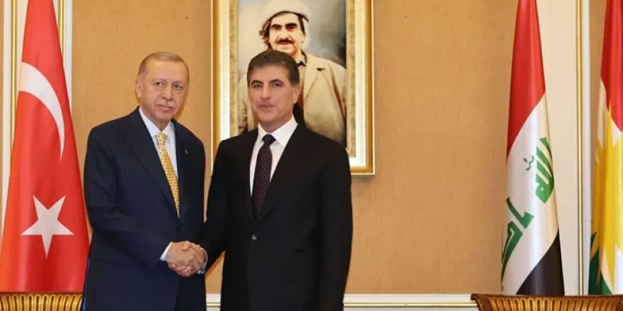 Erdoğan’dan Barzani’ye destek ve kınama mesajı