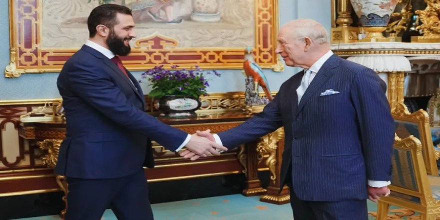 Şara, Londra’da Kral Charles ile bir araya geldi