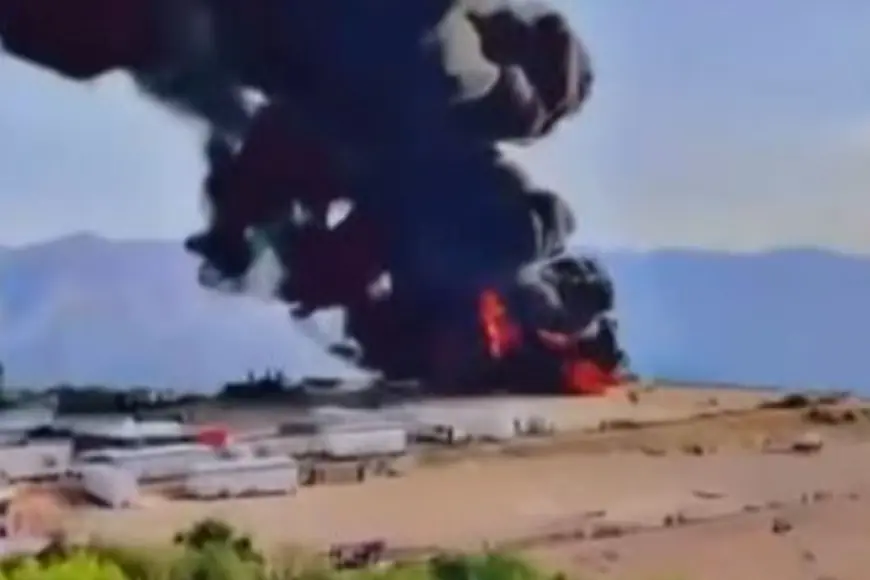 Sersing petrol sahasında patlama: Üretim durduruldu