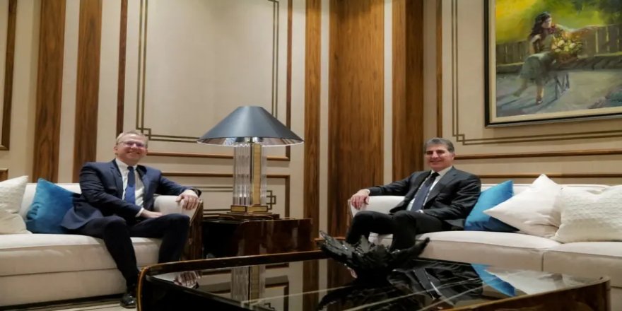 Neçirvan Barzani ile Fransa Büyükelçisi görüştü