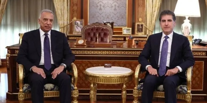 Neçirvan Barzani Mustafa Kazımi ile görüştü