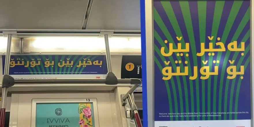 Kanada’nın en büyük kentinde Kürtçe tabelalar: Bi xêr bên
