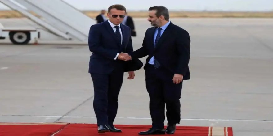 Macron'dan Şam'a Tarihi Ziyaret