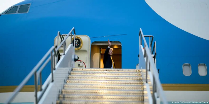 Trump'ın Ankara dönüşündeki uçak değişiminde İran iddiası