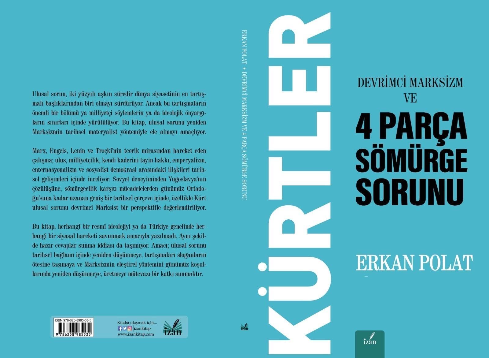 Erkan Polat’ın yeni kitabı çıktı: Kürt sorununu Marksist perspektiften ele alıyor