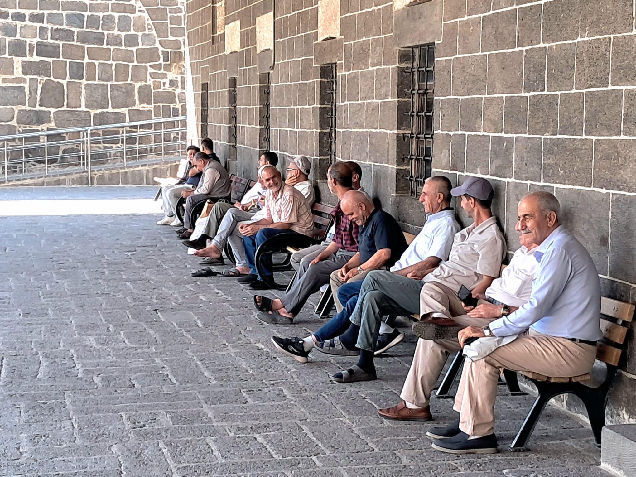 Diyarbakır’da Ulu Cami’de “son sıcaklar” sohbeti