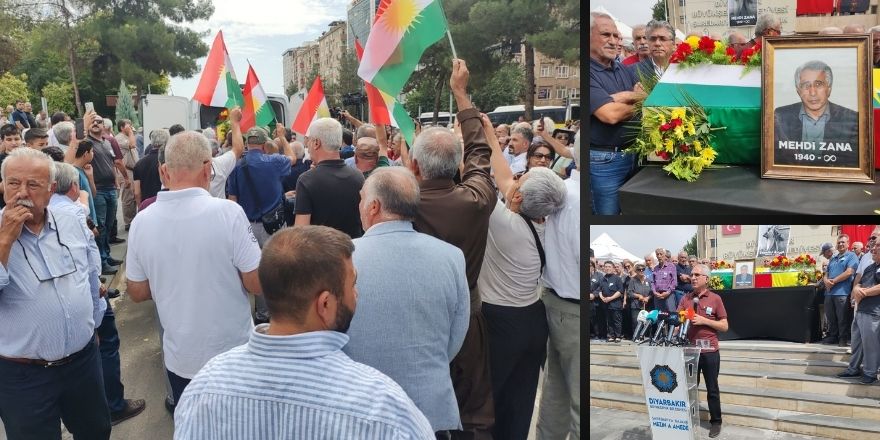 PWK Kitlesel Bir Şekilde Kürt Yurtseveri Mehdi Zana'nın Cenaze Merasimine Katıldı