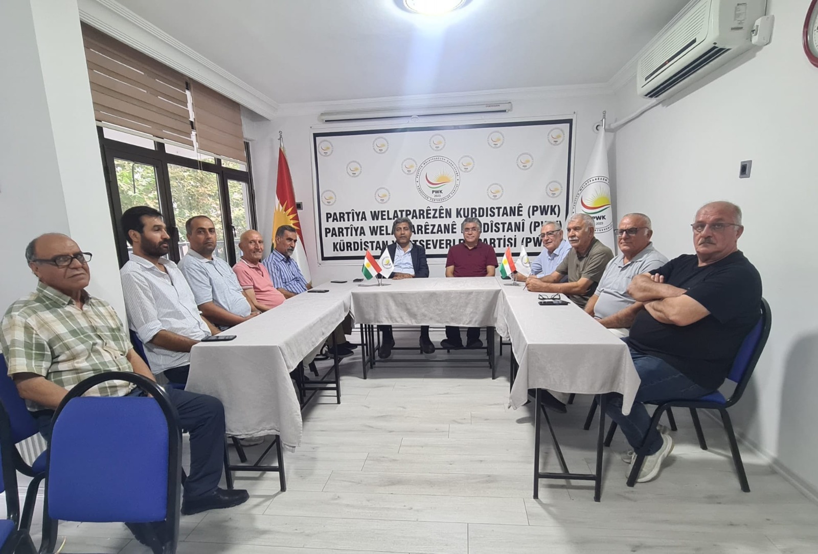HAK-PAR Heyeti Diyarbakır’da PWK'yi Ziyaret Etti