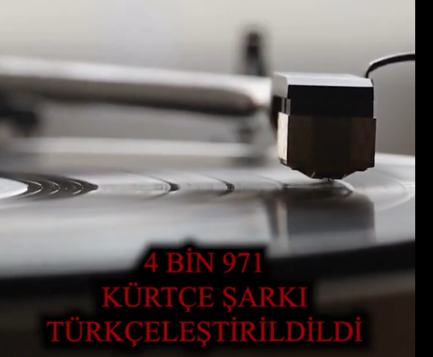 4 bin 971 Kürtçe şarkı Türkçeleştirildi
